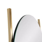 Miroir échelle inclinable Noka 45,7 x 170 cm doré