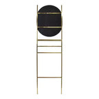 Miroir échelle inclinable Noka 45,7 x 170 cm doré