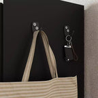 Collection de placards à chaussures multi-portes, organisateur de chaussures grande capacité avec crochets de rangement, système de rangement autoportant pour entrée de maison