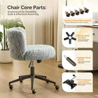 Fauteuil pivotant en velours doux Piétement bronze antique avec roulettes