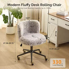 Fauteuil pivotant en velours doux Piétement bronze antique avec roulettes