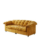 Canapé nuage moderne en chenille de 240,8 cm avec assise profonde pour salon, chambre, bureau