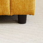 Canapé nuage moderne en chenille de 240,8 cm avec assise profonde pour salon, chambre, bureau