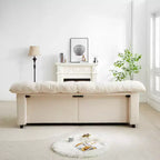 Canapé nuage moderne en chenille de 240,8 cm avec assise profonde pour salon, chambre, bureau