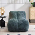 Fauteuil poire confortable, canapé de sol paresseux avec éponge de haute qualité, chaise longue douillette pour le salon