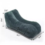 Fauteuil poire confortable, canapé de sol paresseux avec éponge de haute qualité, chaise longue douillette pour le salon