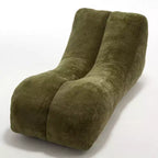 Fauteuil poire confortable, canapé de sol paresseux avec éponge de haute qualité, chaise longue douillette pour le salon