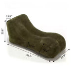 Fauteuil poire confortable, canapé de sol paresseux avec éponge de haute qualité, chaise longue douillette pour le salon