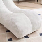 Fauteuil poire confortable, canapé de sol paresseux avec éponge de haute qualité, chaise longue douillette pour le salon