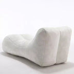 Fauteuil poire confortable, canapé de sol paresseux avec éponge de haute qualité, chaise longue douillette pour le salon