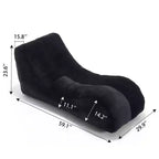 Fauteuil poire confortable, canapé de sol paresseux avec éponge de haute qualité, chaise longue douillette pour le salon