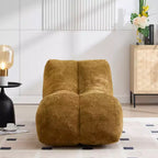 Fauteuil poire confortable, canapé de sol paresseux avec éponge de haute qualité, chaise longue douillette pour le salon