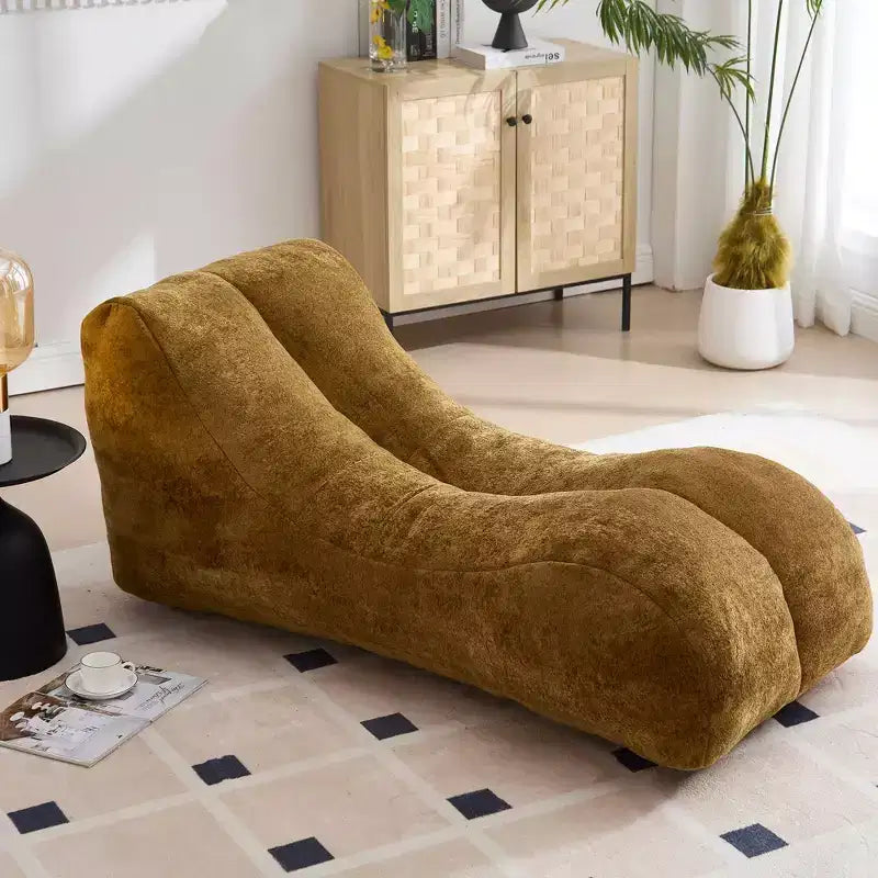Comfy Bean Bag Chair, Lazy Floor Chair Sofa with High-Quality Sponge, Cozy Lounge Chair for Living Room