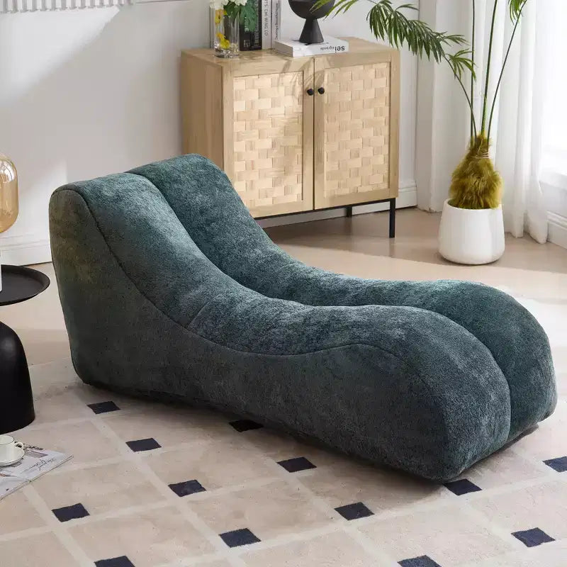 Comfy Bean Bag Chair, Lazy Floor Chair Sofa with High-Quality Sponge, Cozy Lounge Chair for Living Room