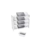 Organisateur de rangement de jouets pour enfants, étagère à 2 niveaux, 12 bacs de rangement, salle de jeux, chambre d'enfants, salle de classe