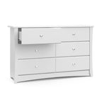 Commode double 6 tiroirs - Rangement chambre enfant