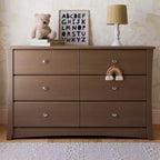 Commode double 6 tiroirs - Rangement chambre enfant