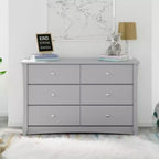 Commode double 6 tiroirs - Rangement chambre enfant