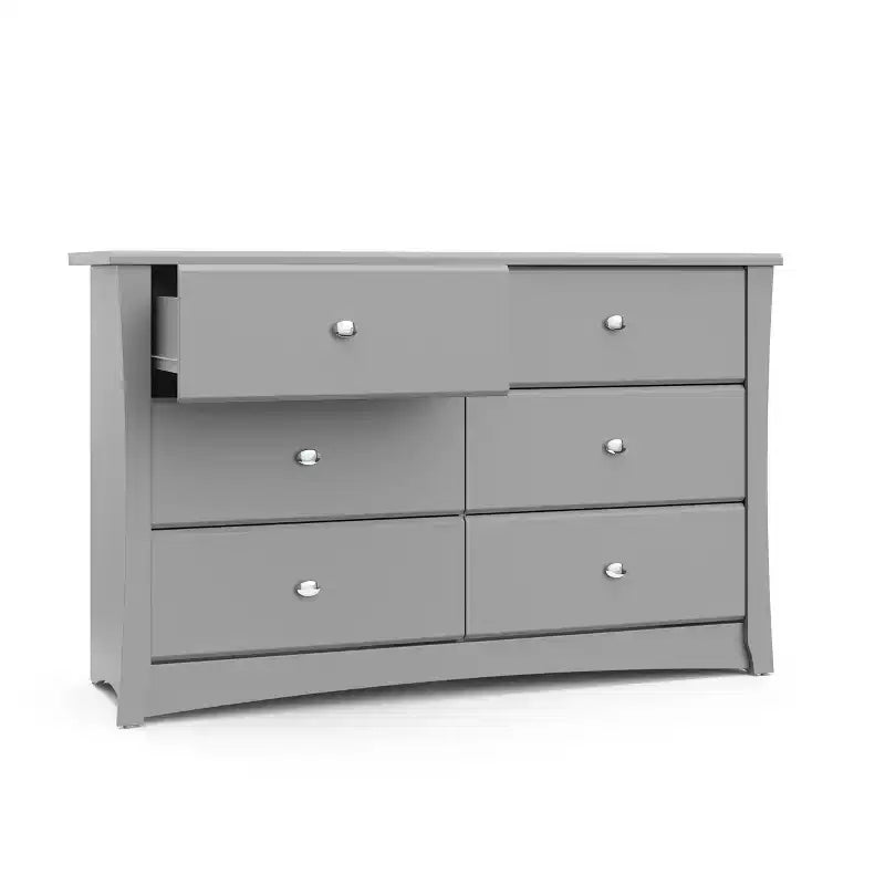 6-Drawer Double Dresser - Kids Bedroom Storage