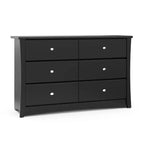 Storkcraft Crescent 6-Drawer Double Dresser