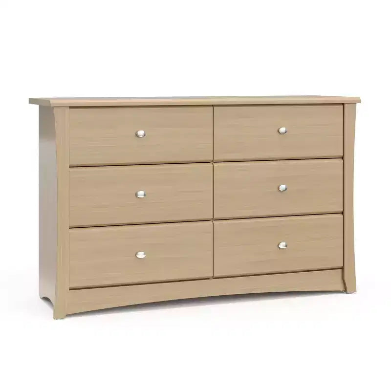 6-Drawer Double Dresser - Kids Bedroom Storage
