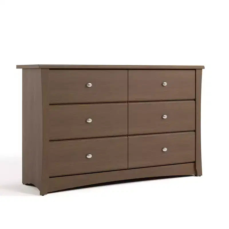 6-Drawer Double Dresser - Kids Bedroom Storage