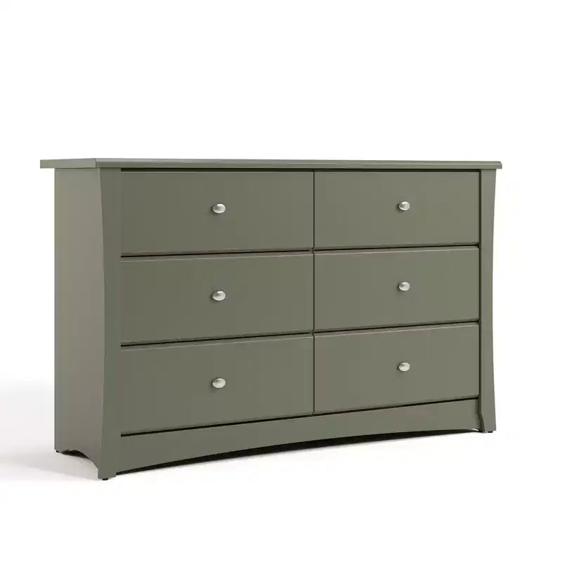 6-Drawer Double Dresser - Kids Bedroom Storage