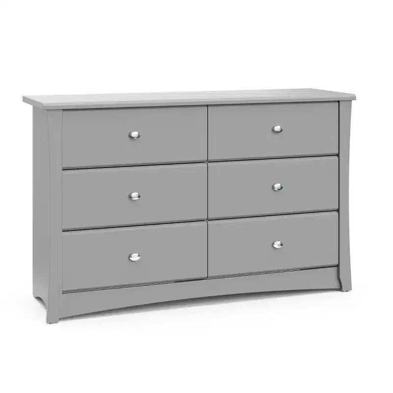 6-Drawer Double Dresser - Kids Bedroom Storage