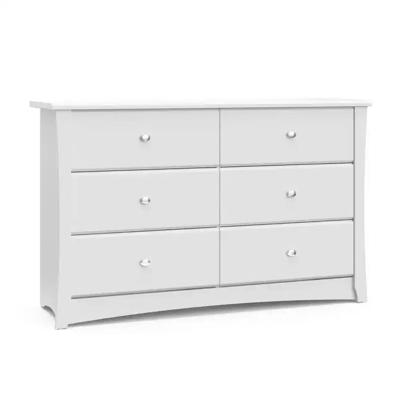 6-Drawer Double Dresser - Kids Bedroom Storage