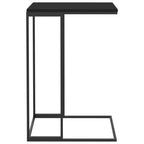 Table d'appoint Bois d'ingénierie, Fer Moyenne Roulable