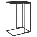 Table d'appoint Bois d'ingénierie, Fer Moyenne Roulable