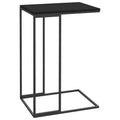 Side Table Engineered Wood, Iron Medium Rollable