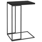Table d'appoint Bois d'ingénierie, Fer Moyenne Roulable