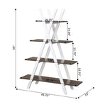 Étagère de 150 cm en forme de A Oxford
