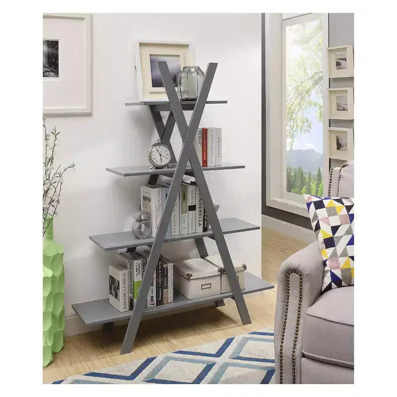 59" Oxford A Frame Bookshelf